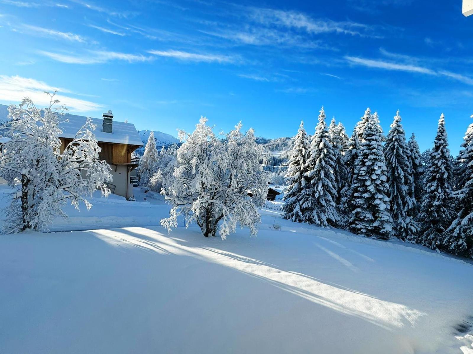 Le Flocon Du Mont Darbois Classe 3 Etoiles Megeve Bagian luar foto