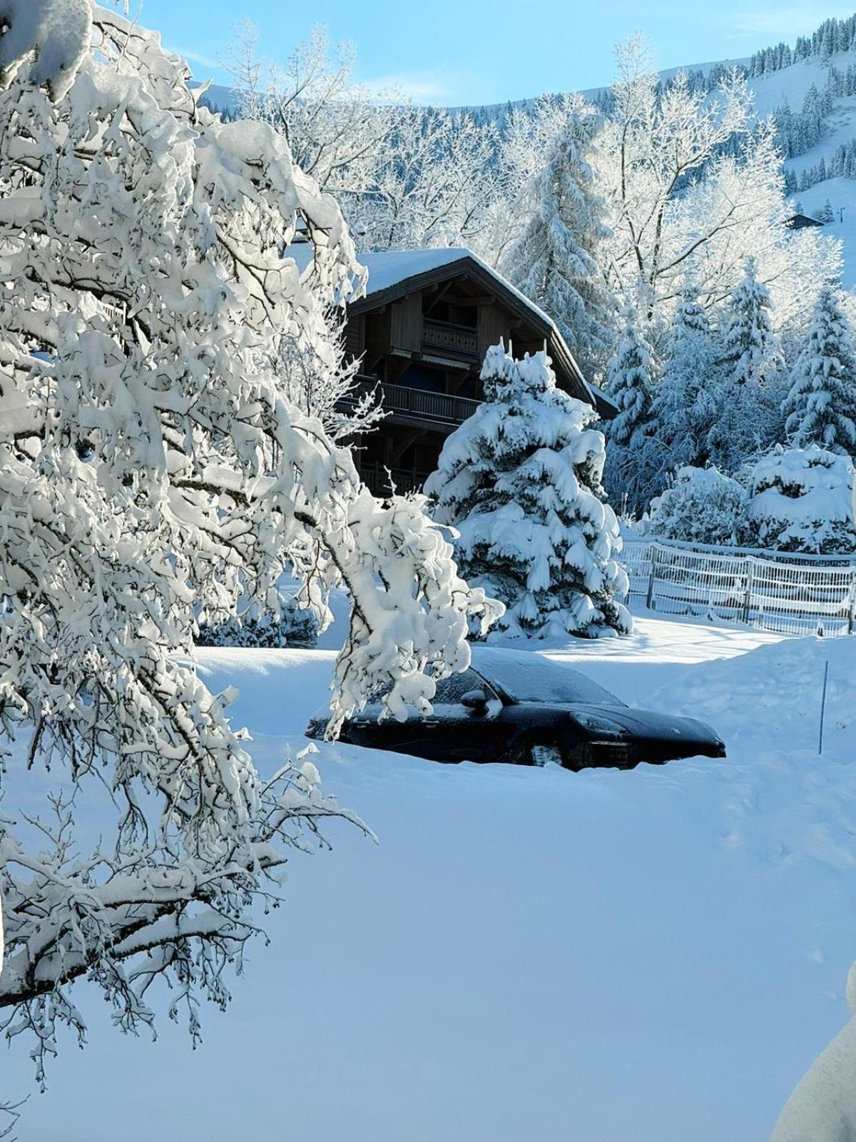 Le Flocon Du Mont Darbois Classe 3 Etoiles Megeve Bagian luar foto